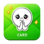 line card android application logo